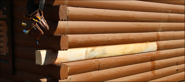 Log Home Damage Repair  Dinwiddie County, Virginia